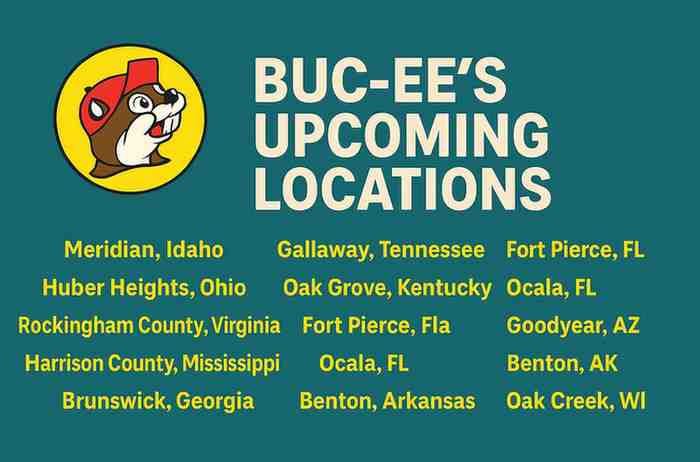 Buc-ee`s Upcoming locations