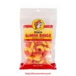 Buc-ee’s Peach Gummi Rings