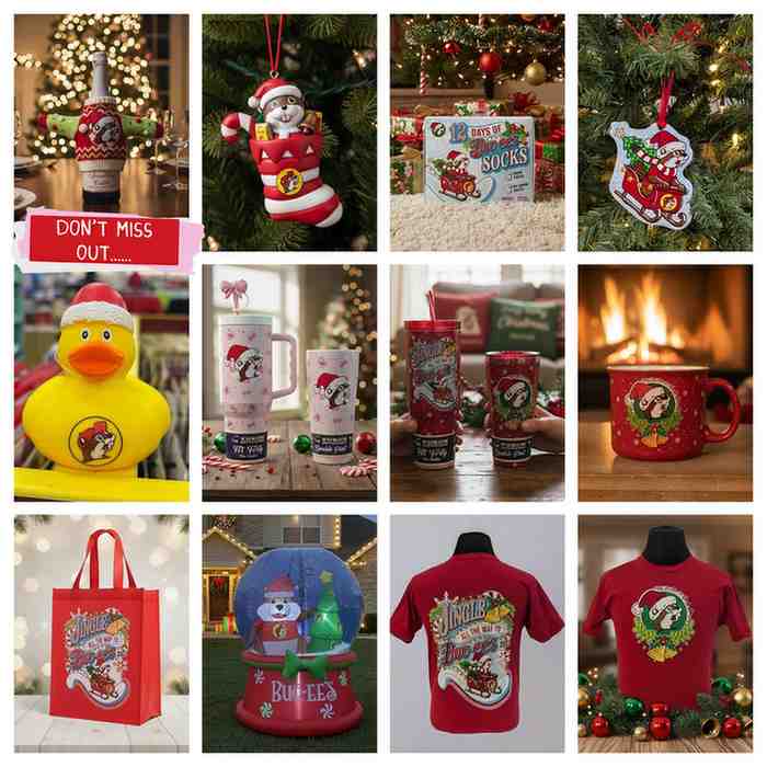 Buc-ees chrismis theme new